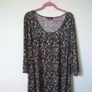 Ellis cheetah dress 3x